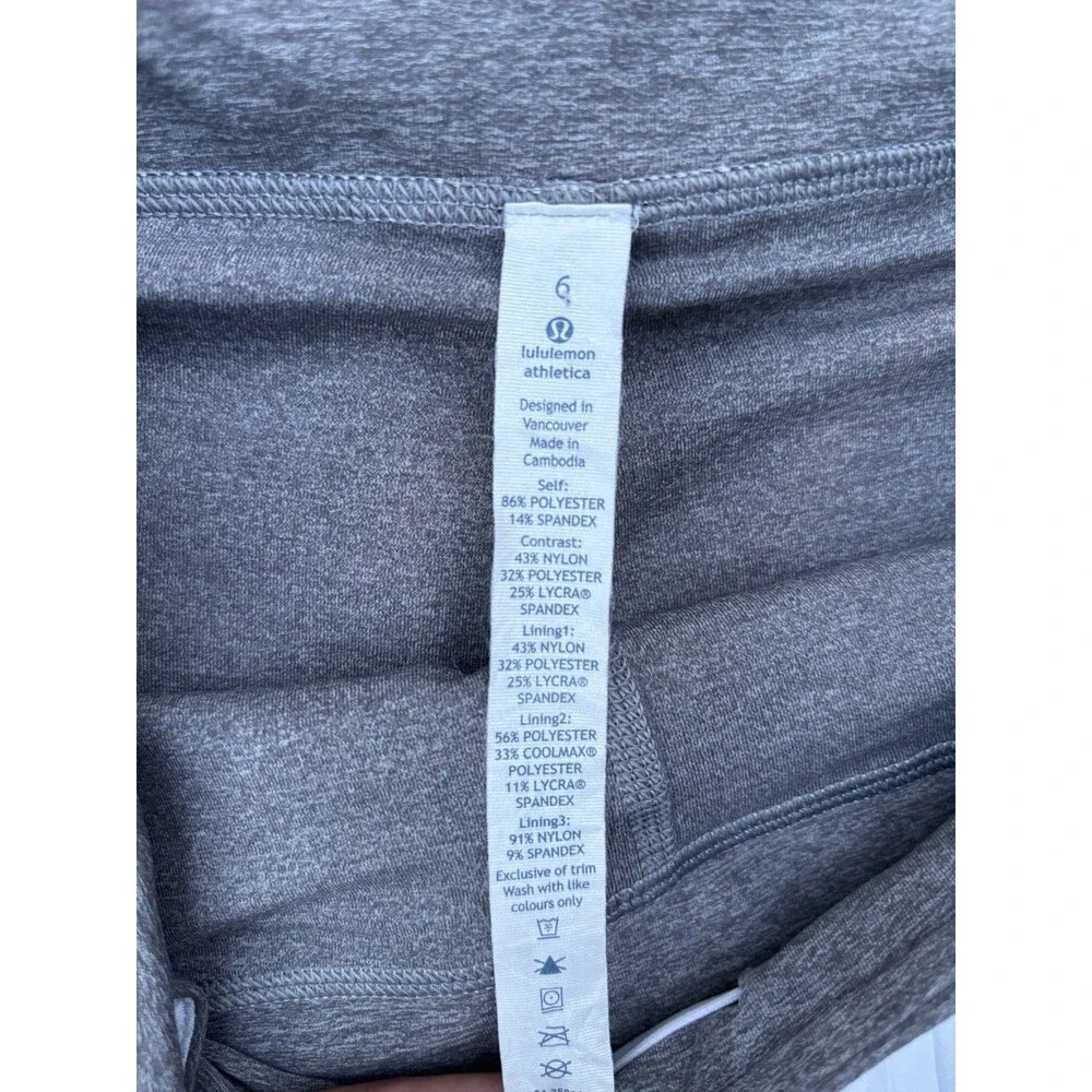 Lululemon Pleat to Street Skirt Size 6 White Mini Tennis Pleated Athleisure